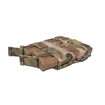 Магазинный подсумок Emerson Modular Open Top Double Mag Pouch под 5.56 Камуфляж 2000000084626