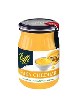 Сливочно-сырный соус Biffi Salsa Cheddar с сыром чеддер 180г