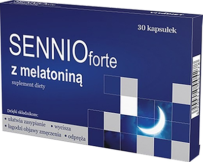 Witaminy Vitadiet Sennio Forte z melatoniną 30 k (VD278)