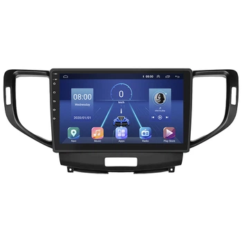 Штатная магнитола Lesko для Honda Accord VIII 2007-2011 экран 9" 4/32Gb 4G Wi-Fi GPS Top Хонда Акорд