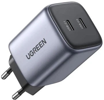 Мережевий зарядний пристрій Ugreen CD294 Nexode 45Вт Charger Space Grey (UGR-90573)