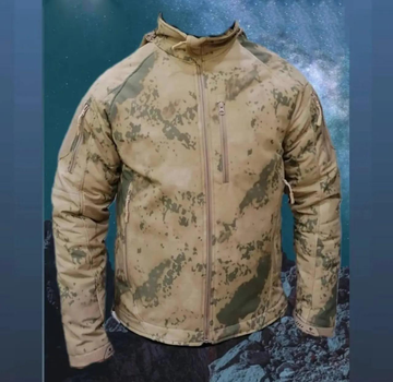 Тактическая зимняя куртка SOFTSHELL MULTICAM Wolftrap Размер: L (50)
