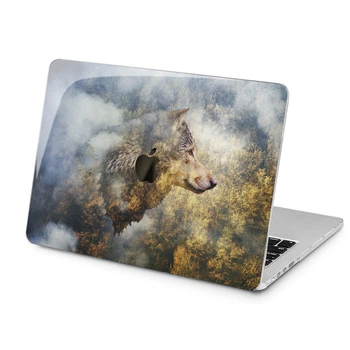 Чохол пластиковий для Apple MacBook Pro 14 M1 M2 M3 M4 M5 2021-2026 (Лісовий вовк) A2442/A2779/A2918/A2992/A3401/A3112/A3185/A3434/A3426/A3427 макбук