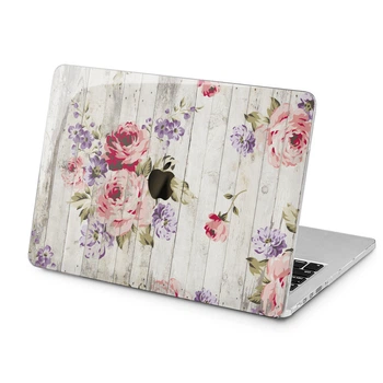 Чехол пластиковый для Apple MacBook Pro 15 2016-2019 (Винтажные букеты) A1707/A1990 макбук про 2017 case 15.4" 2018 hard cover