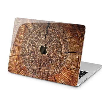 Чехол пластиковый для Apple MacBook Neo 13 (A18 Pro) 2026 (Коричневая мандала) A3404 макбук нэо 13" inch
