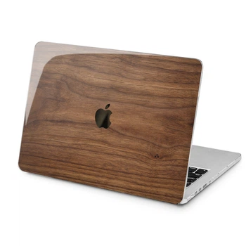 Чехол пластиковый для Apple MacBook Neo 13 (A18 Pro) 2026 (Коричневая древесина) A3404 макбук нэо 13" inch