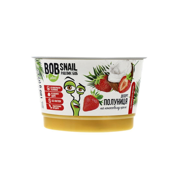 Десерт кокосовий полуниця Bob Snail 180 г (1177)