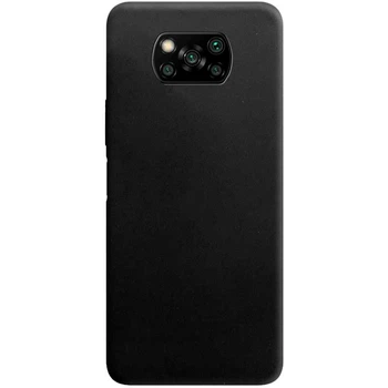 Силіконовий чохол для Xiaomi Poco X3 NFC/Poco X3 Pro Чорний