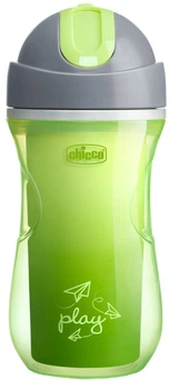 Поильник-непроливайка с трубочкой Chicco Sport Cup 266 мл (06991.30)