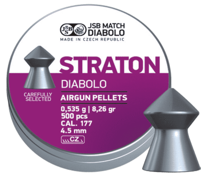 Кулі для пневматичних рушниць JSB Diabolo Straton 0 53 гр