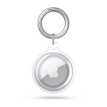 Брелок с кольцом Tech-Protect Icon для AirTag Clear (9589046922954)