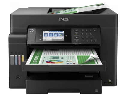 БФП цвет чернил A3 Epson EcoTank L15150 32_22 стр/мин Факс DADF Дуплекс USB Ethernet Wi-Fi 4 чернил Пигмент (647638)