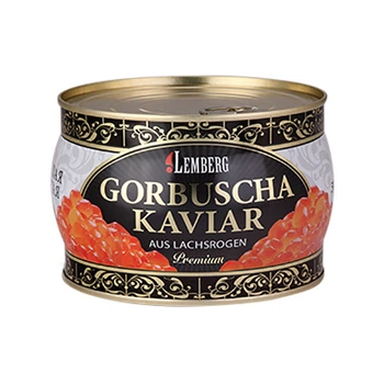 Красная икра Горбуши Lemberg 400 г