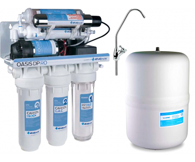 Фильтр обратного осмоса Atlas Filtri Oasis DP PUMP-UV (RE6075340)