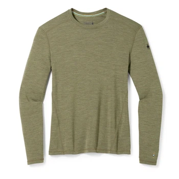 Термокофта Smartwool Mens Merino 250 Baselayer Crew Boxed M Світлий хакі