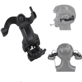 Комплект креплений активных наушников на шлем Earmor/Howard Leight/TAC-SKY на шлем Черный (HD-ACC-08-BK)