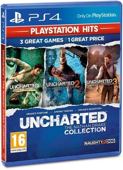 Гра Uncharted: The Nathan Drake Collection для PS4 (3in1, Blu-ray диск, Russian version)
