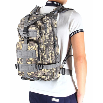 Армейский тактический рюкзак M05 25л (42х24х20см), Пиксель