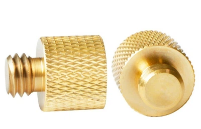 Адаптер переходник с резьбы 3/8" Male (папа) на 1/4" Female (мама) LS083)