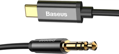 Кабель Baseus Yiven Type-C male To 3.5 male Audio Cable M01 Black (CAM01-01)