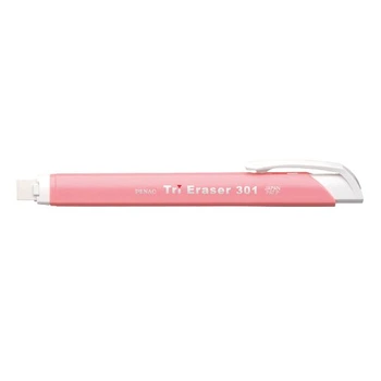 Ластик Penac Tri Eraser в пластиковом держателе розовый