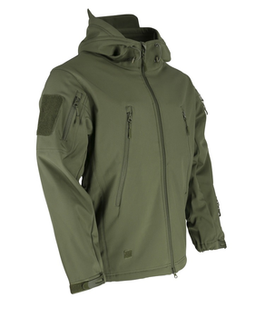 Куртка тактична Kombat UK Patriot Soft Shell Jacket XXXL Оливковий (1000-kb-pssj-olgr-xxxl)