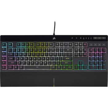 Клавіатура Corsair K55 RGB XT USB UA Black (CH-9226715-RU)