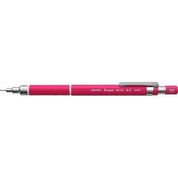Карандаш механический Penac Protti PRC105 vivid с прочным стержнем 0,5 мм, красный