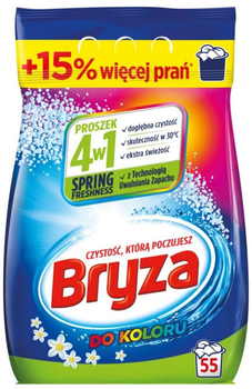 Порошок Bryza 4в1 Весняна свіжість 3.575 кг 55 прань (5908252001613)