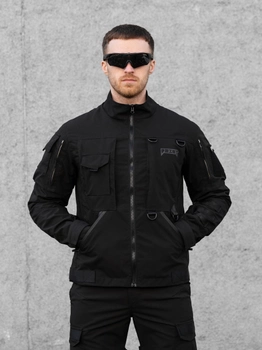 Куртка тактична BEZET 6300 XXXL Чорна (2000093214313)