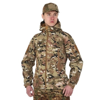 Куртка тактическая Zelart Tactical Scout Heroe 0369 размер XL (50-52) Camouflage Multicam