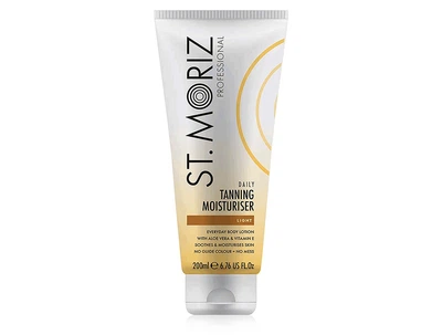 Зволожуючий лосьйон для поступової засмаги St. Moriz Professional Daily Tanning Moisturiser Light, 200мл (5060427353344)
