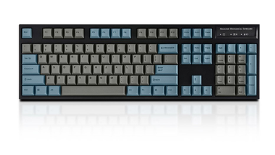 Клавиатура беспроводная Leopold FC900RBT / Cherry MX Brown / Gray Blue PD / ANSI Eng/Ukr