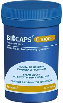 Харчова добавка Formeds Bicaps Вітамін C 1000 + 60 к Імунітет FO0947