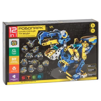 Робопарк 12 в 1, STEM-конструктор CIC 21-618