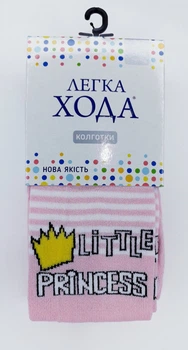 Колготки дитячі Легка хода 8220 120см 128см(р) 20см св.-рожевий