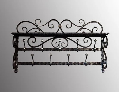 Вешалка кованая 011