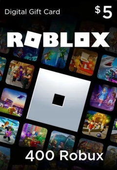 Карта пополнения Roblox Gift Card на 400 ROBUX | 5$ (USD)