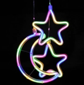 Гирлянда Дождь (4 зірки і 5 місяців) RGB