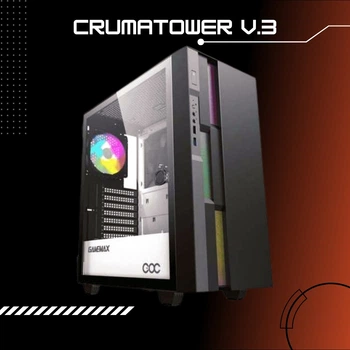 Игровой ПК CrumaTower v.3 (RX 480 8GB / Ryzen 5 1600 / DDR5 16GB / SSD 120GB /HDD 500GB)