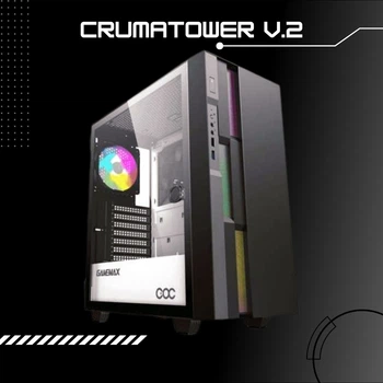 Игровой ПК CrumaTower v.2 (RX 480 8GB / Ryzen 5 1400 / DDR5 16GB / SSD 120GB /HDD 500GB)