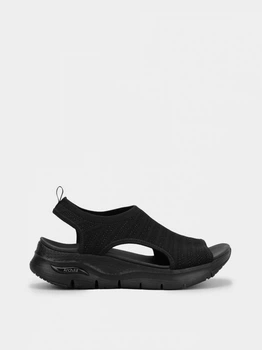 Женские сандалии Skechers 37 Черный 119346 BBK