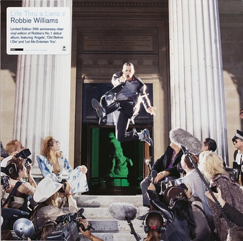 Виниловая пластинка&nbsp;Robbie Williams - Life Thru A Lens (25th Anniversary Edition) (Clear Vinyl)