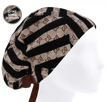 Медицинская шапочка женская HeadwearUniverse универсальная принт Модный бренд