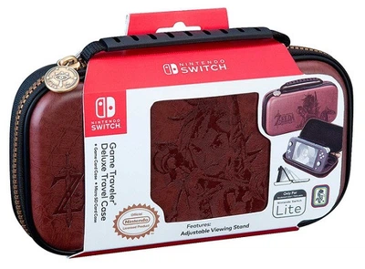 Чехол для Nintendo Switch Lite Deluxe Traveller Case Zelda (оригинал, коричневый)