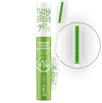 Тушь для ресниц Bellaoggi Think Green Lengthening Volume Mascara Черный
