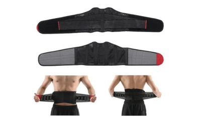 Еластичний пояс Lumbar brace HSM-50228 Чорний