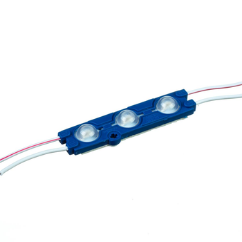 Світлодіодний модуль 12V синій smd5730 3led 1.5W IP65