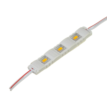 Світлодіодний модуль 12 V білий теплий МТК smd5730 3led 1W IP65