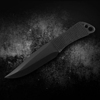 Нож Метательный Черный Сбалансированный с чехлом (не ломаются)